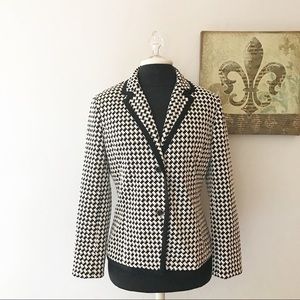 Doncaster ⚜️ Woven Houndstooth Blazer